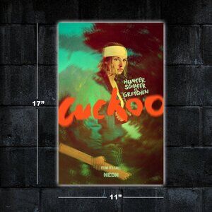 Cuckoo horror movie poster - 11x17 film wall art print merch gift hunter schafer